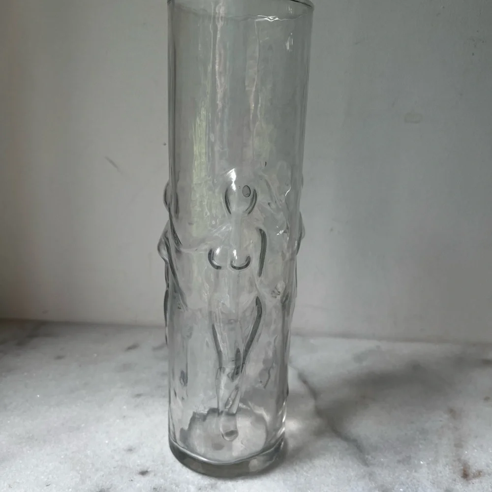 Vtg Libbey Molded Replacement Drinking Glass/Vase 